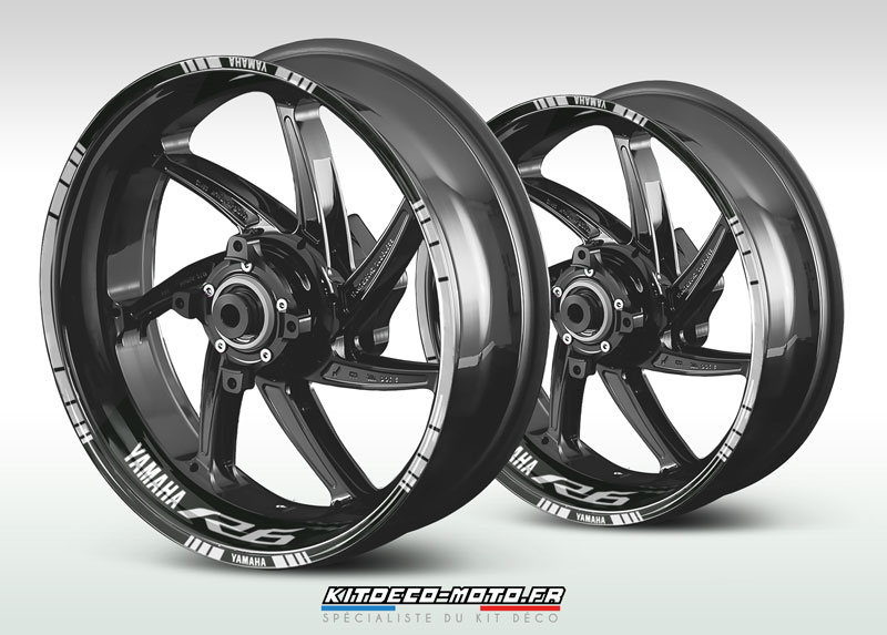 stickers de jante moto yamaha r6