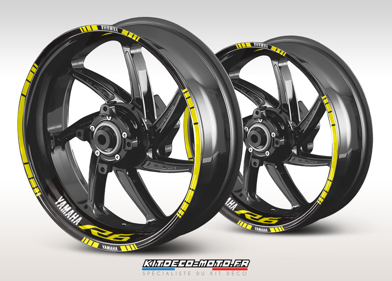 stickers de jante moto yamaha r6