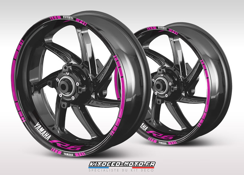 stickers de jante moto yamaha r6