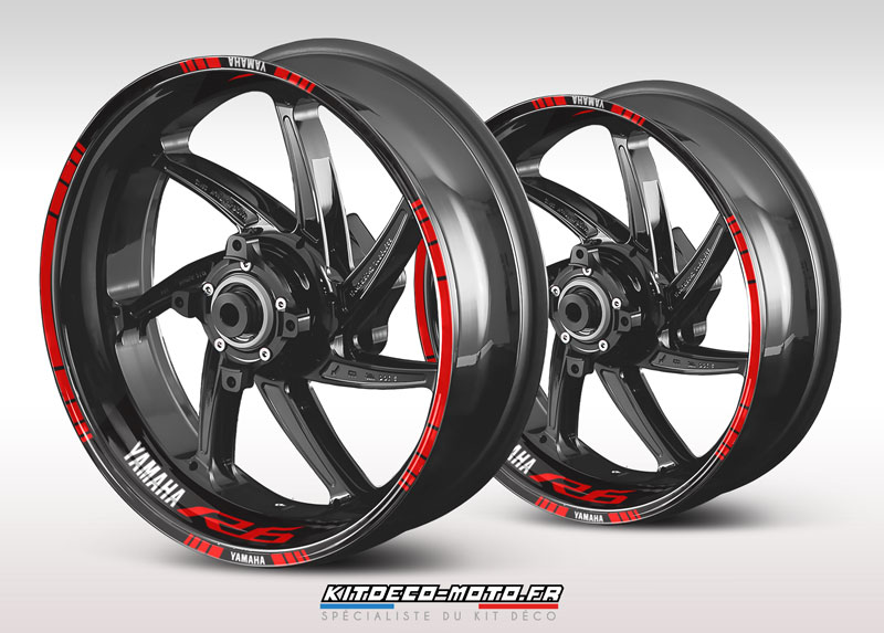 stickers de jante moto yamaha r6