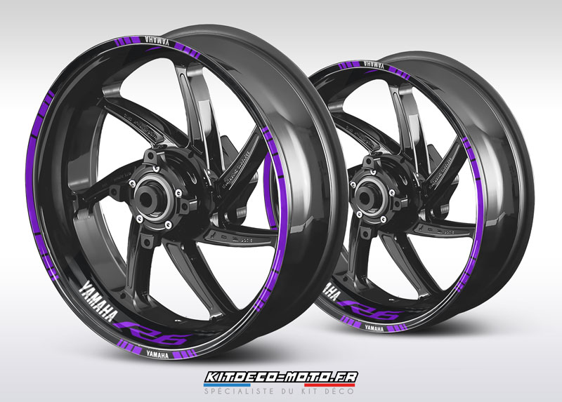 stickers de jante moto yamaha r6
