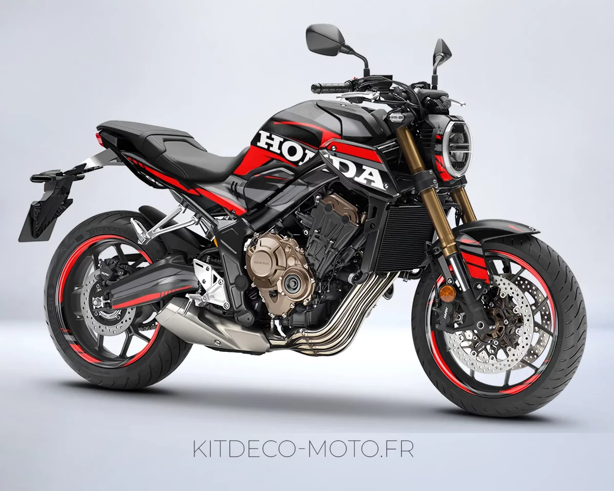 kit déco honda cb 650 r (2019 2023) – factory rouge