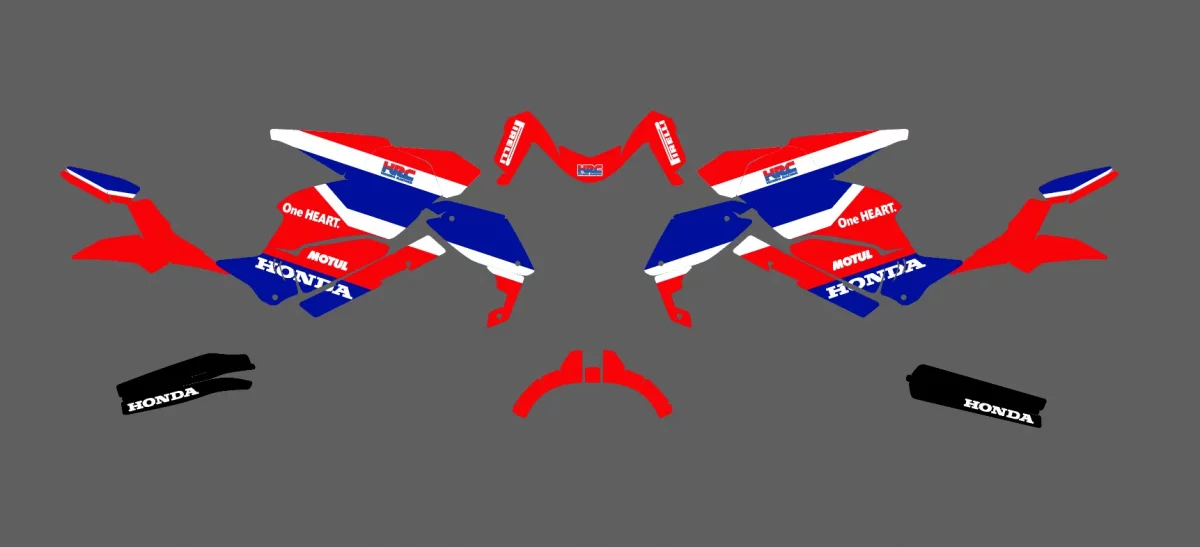 kit déco honda cb 650 r (2019 2023) – heart