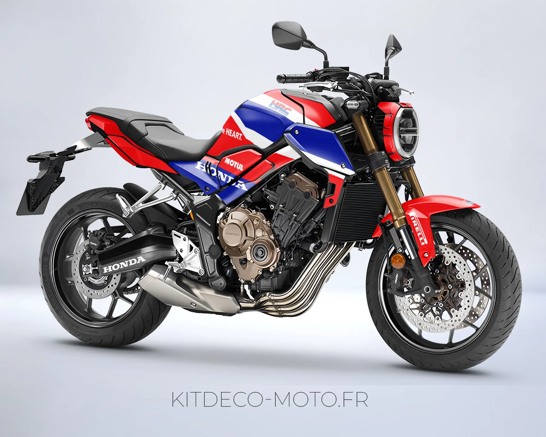 kit déco honda cb 650 r (2019 2023) – heart