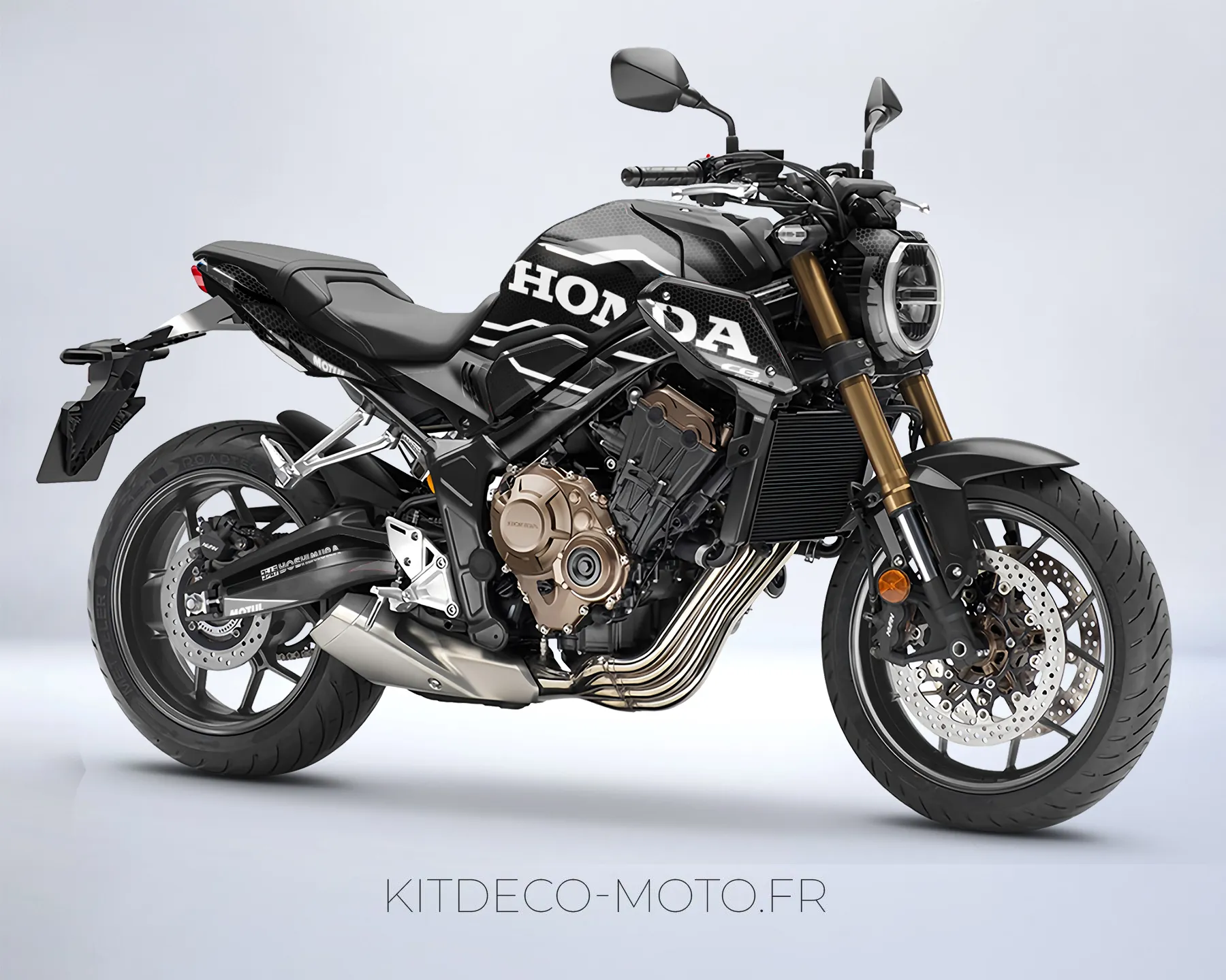 kit déco honda cb 650 r (2019 2023) – pyr noir