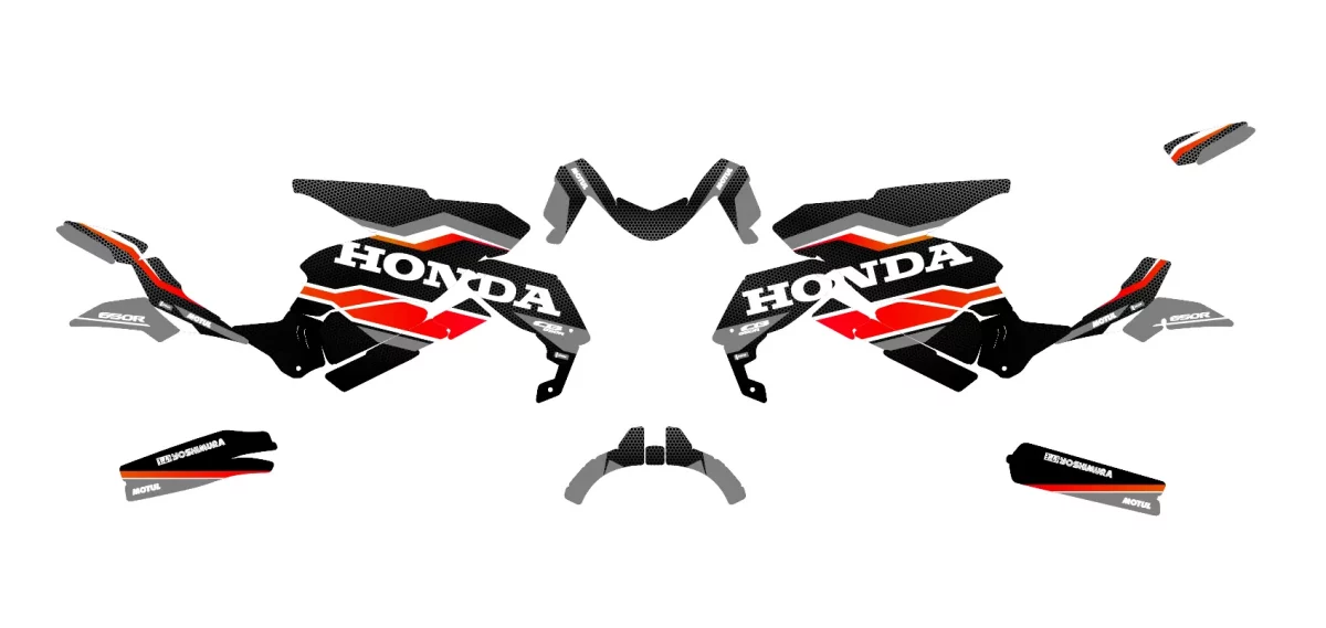 kit déco honda cb 650 r (2019 2023) – pyr rouge