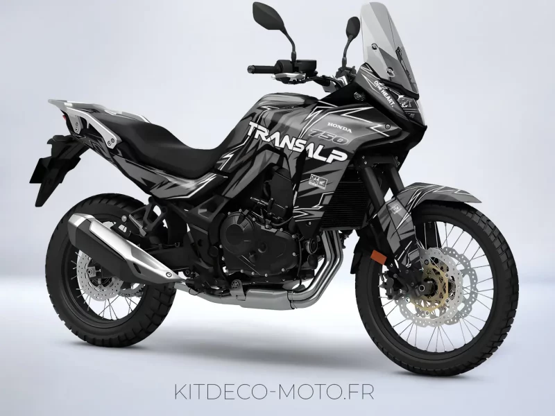 kit déco honda transalp 750 – race gris