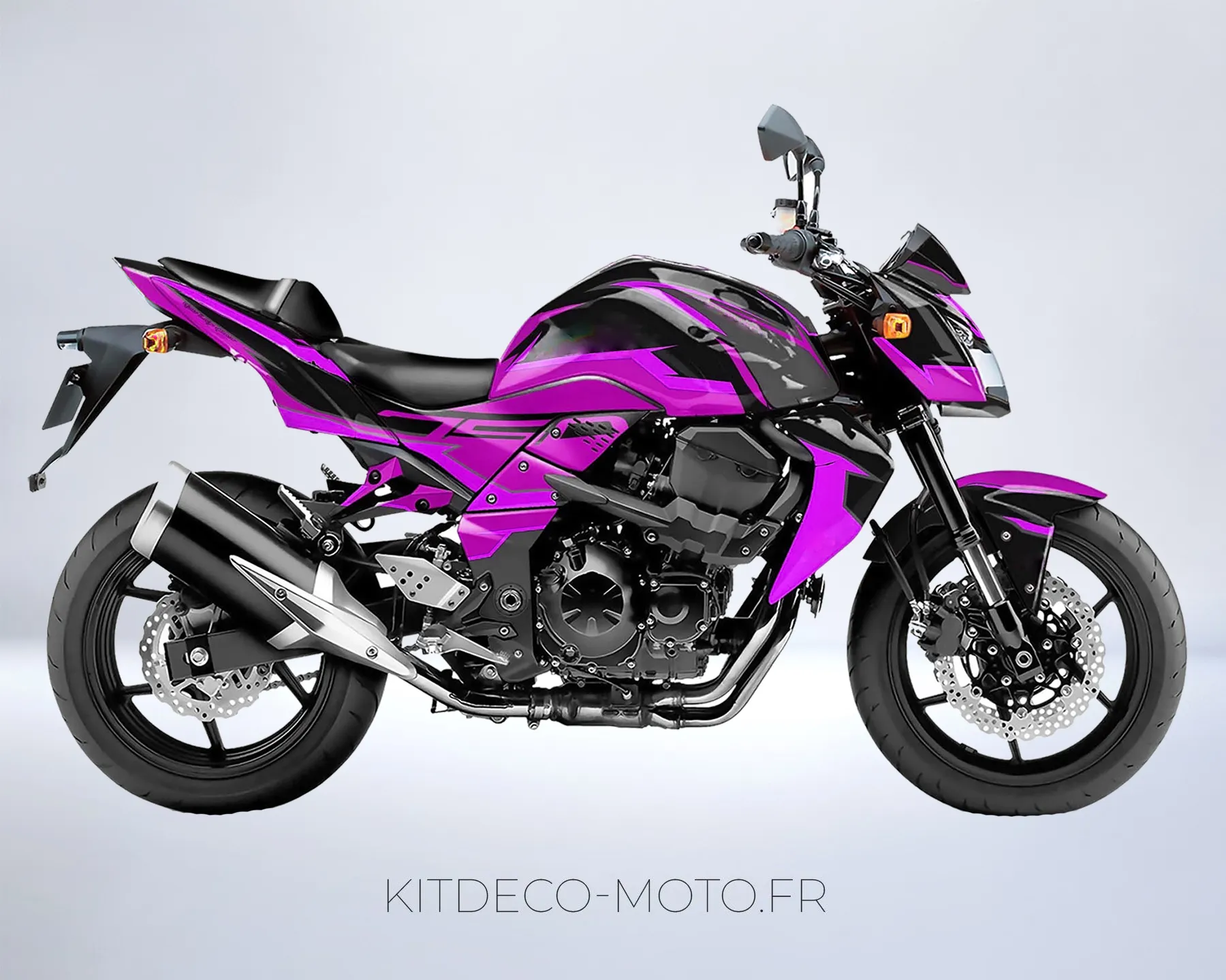 kit déco kawasaki z750 norme rose