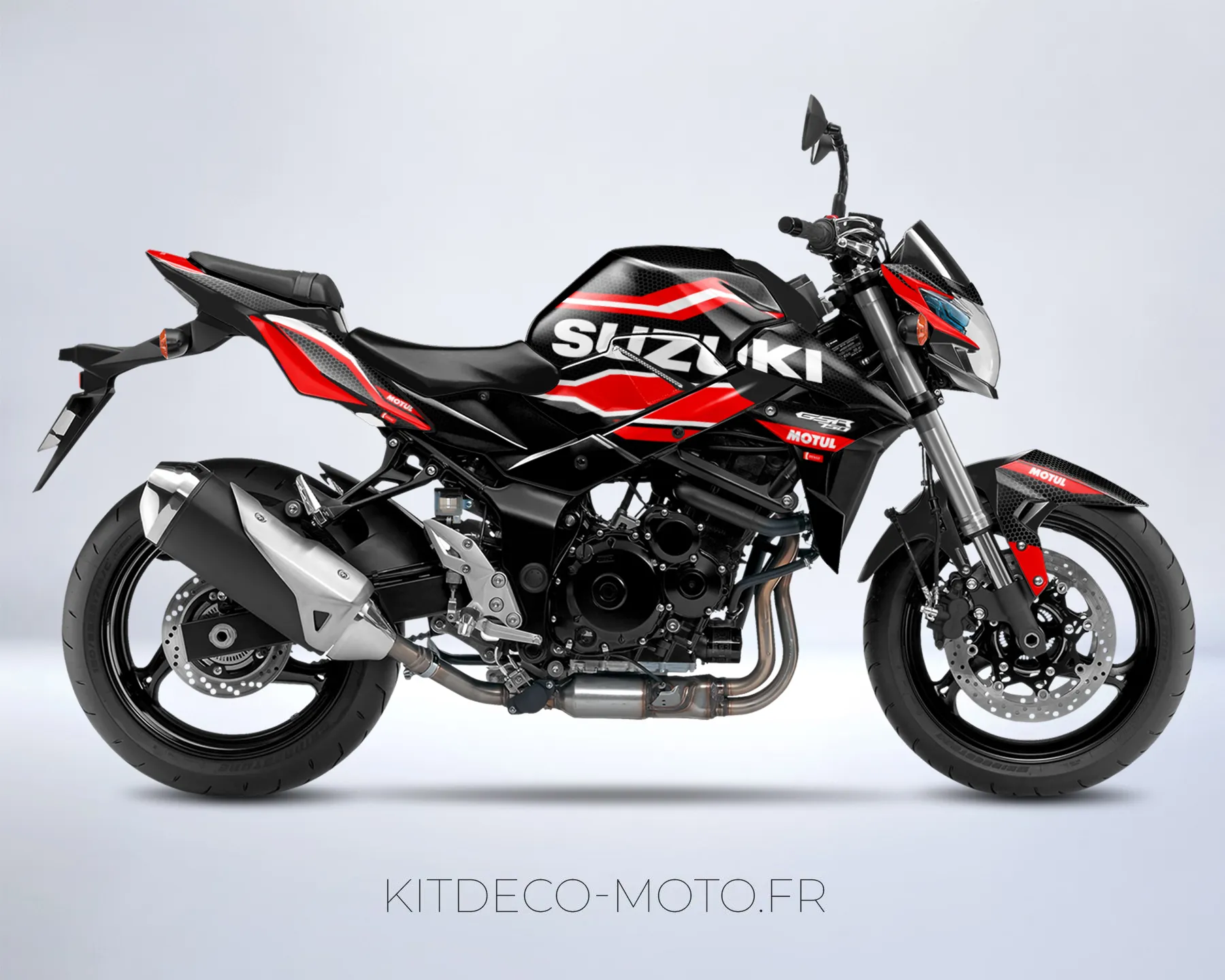 kit déco suzuki gsr 750 (2011 2017) – pyr rouge