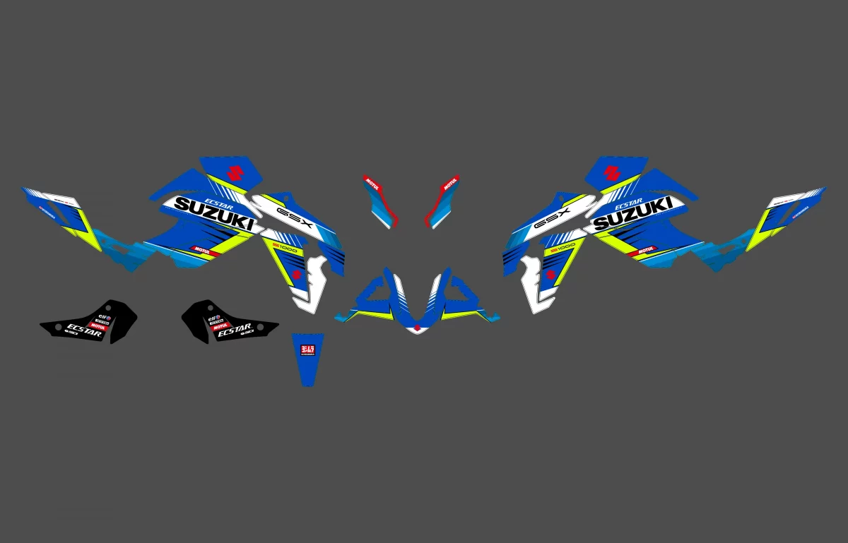 kit déco suzuki gsx s 1000 / 950 – ecstar