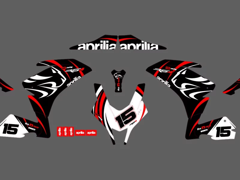 kit déco aprilia rs4 50 racing