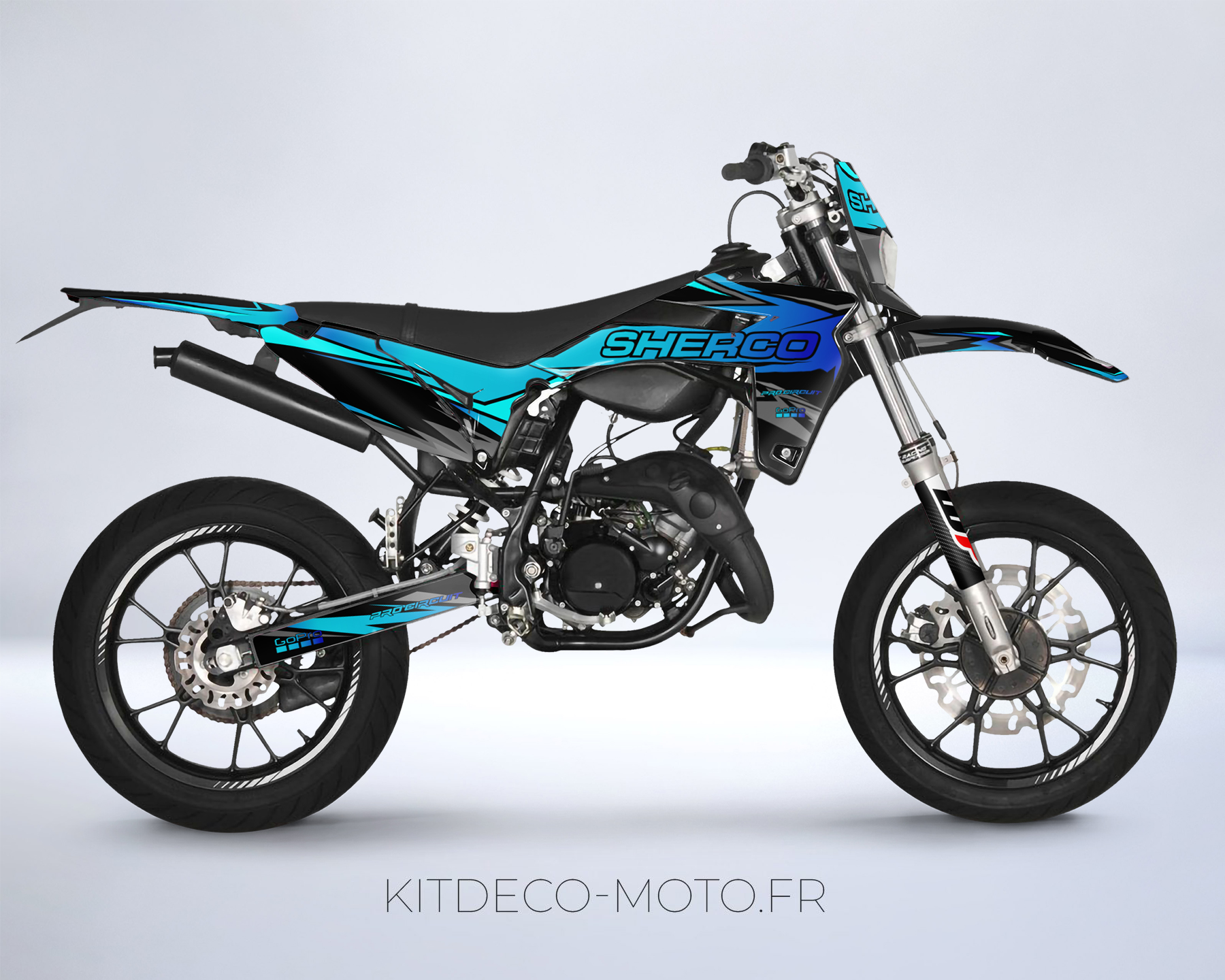 kit déco sherco 50 sm – gradiant