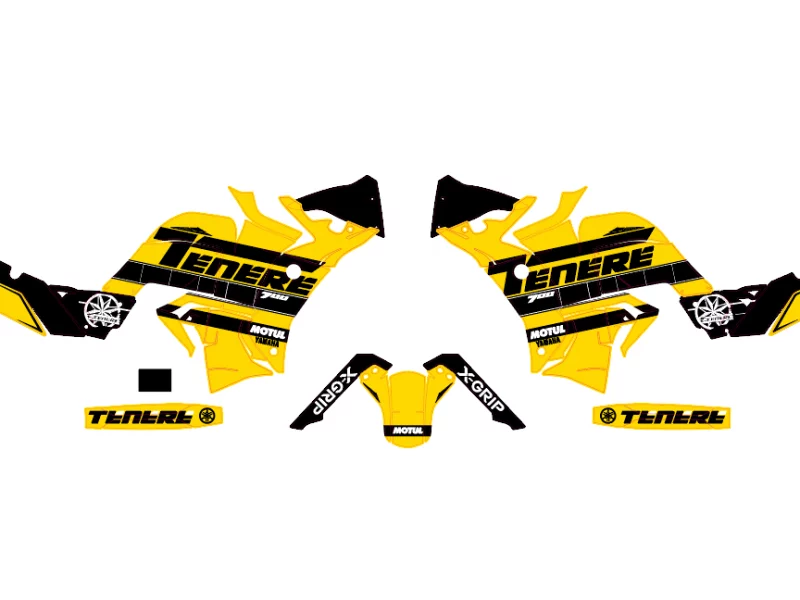 kit déco yamaha 700 tenere world raid anniversaire #2