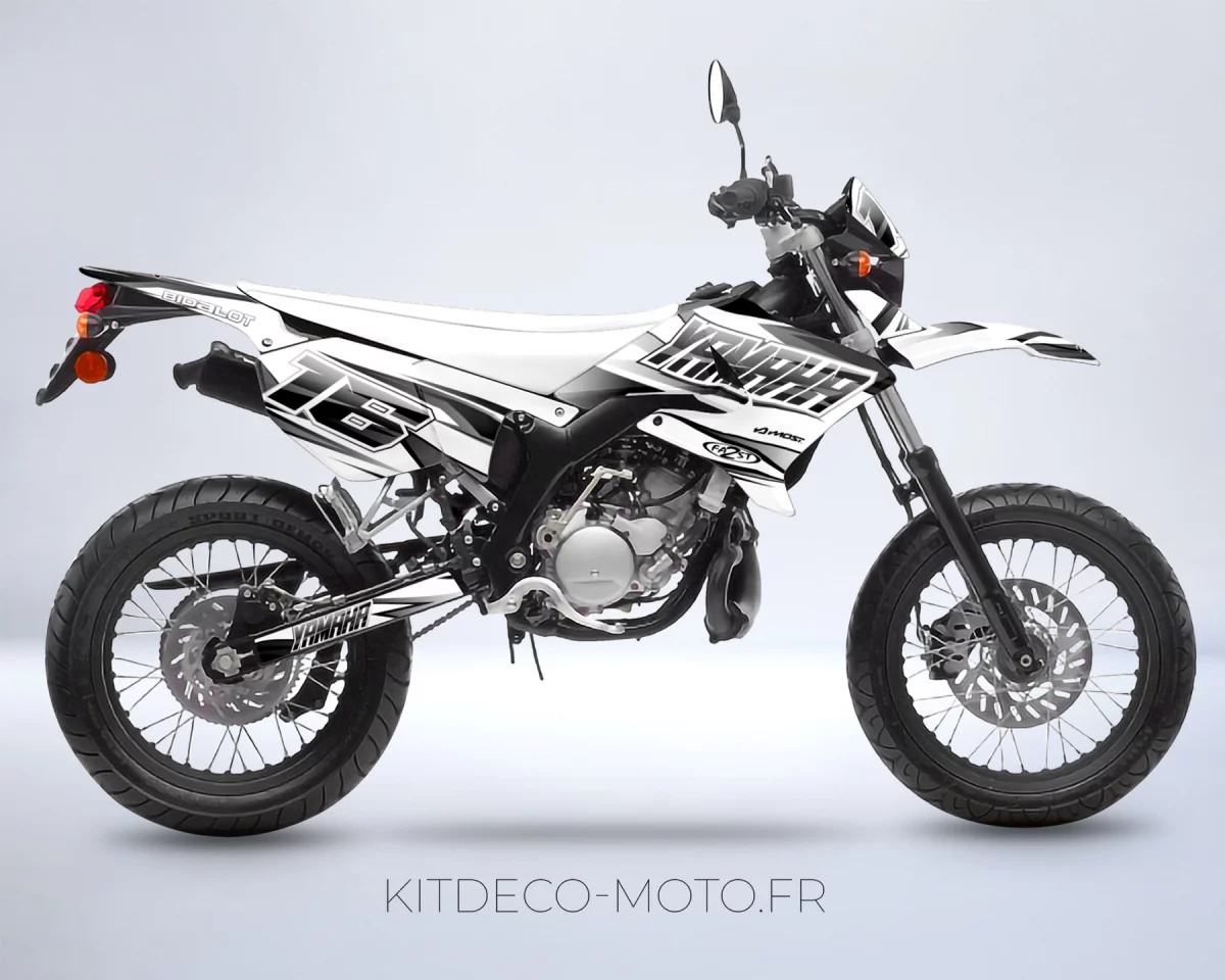 kit déco yamaha dt 50 – airon blanc