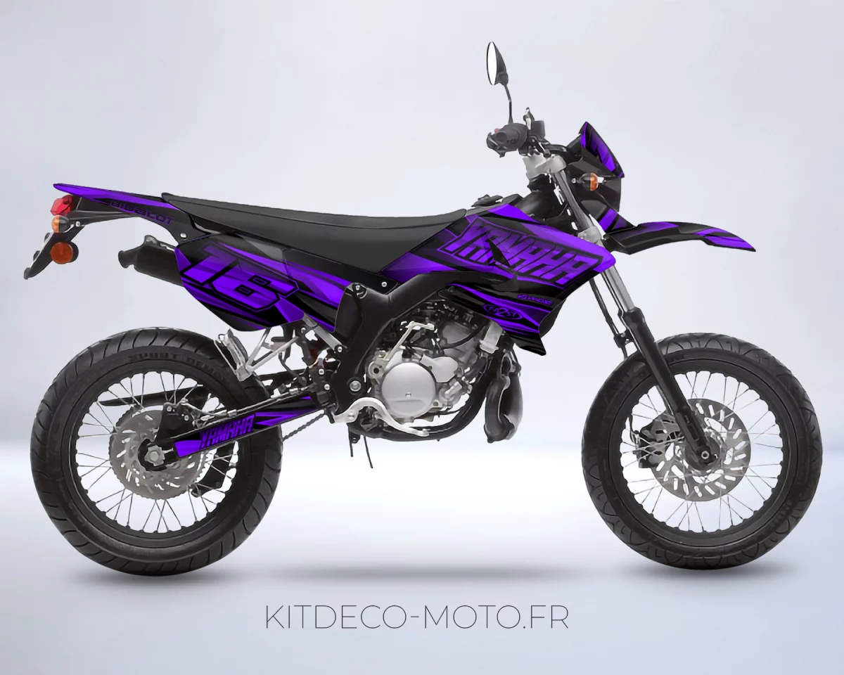 kit déco yamaha dt 50 – airon violet