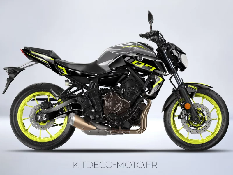 kit déco yamaha mt 07 night fluo