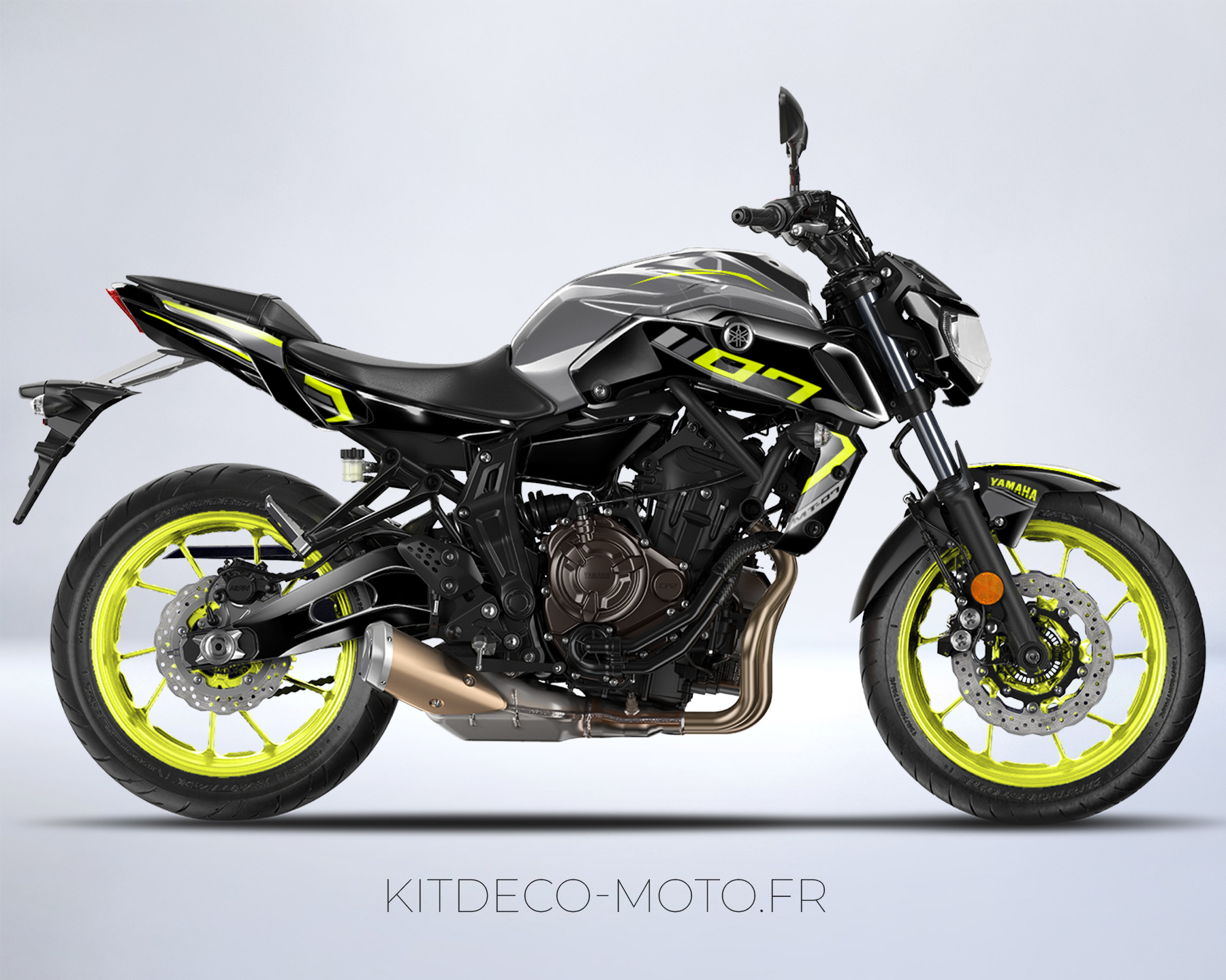 kit déco yamaha mt 07 night fluo