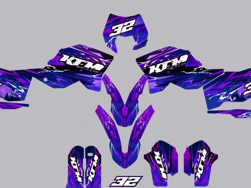 kit déco rieju mrt violet