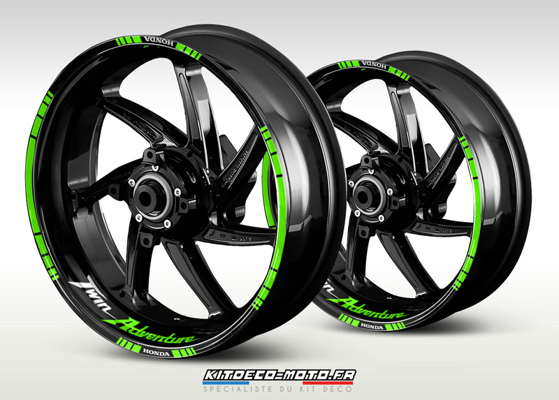 stickers de jante moto honda africa twin adventure
