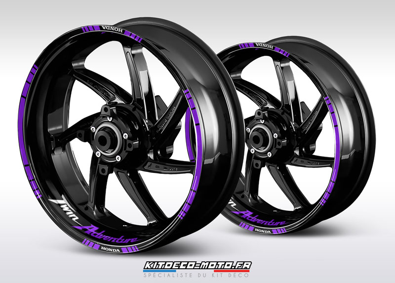 stickers de jante moto honda africa twin adventure