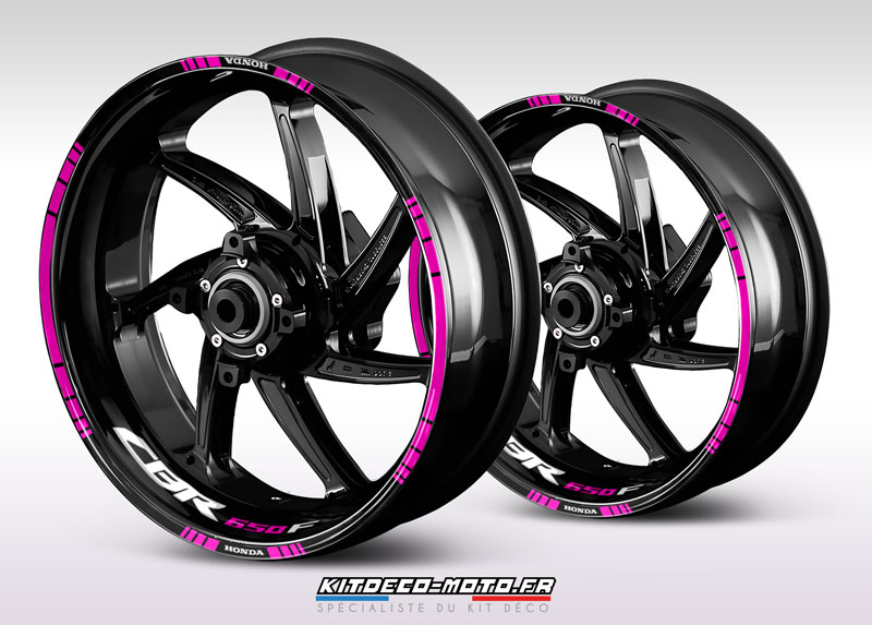 stickers de jante moto honda cbr 650 f