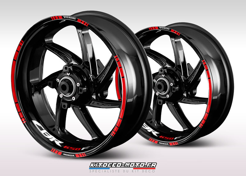 stickers de jante moto honda cbr 650 f