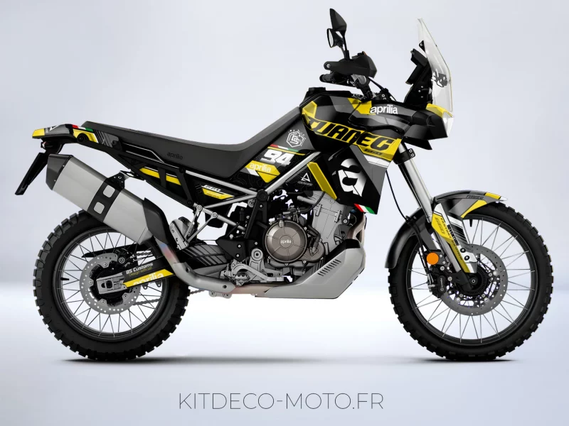 kit déco aprilia tuareg 660 – race jaune