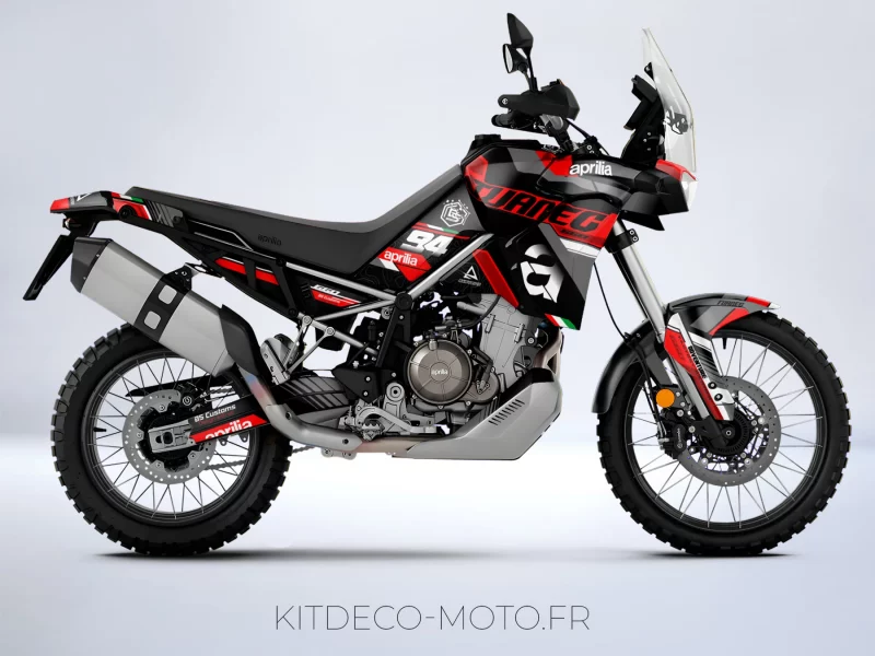 kit déco aprilia tuareg 660 – race rouge