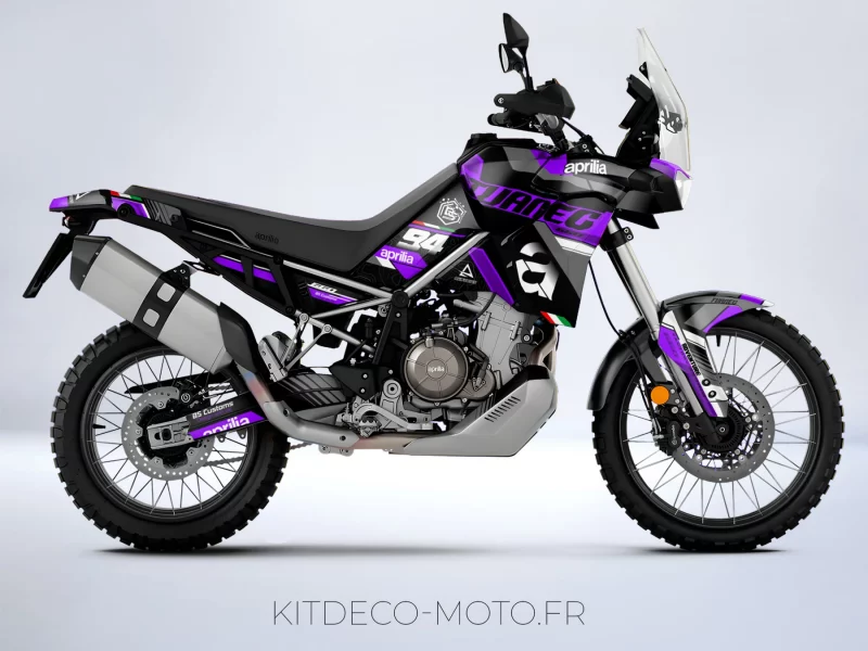 kit déco aprilia tuareg 660 – race violet