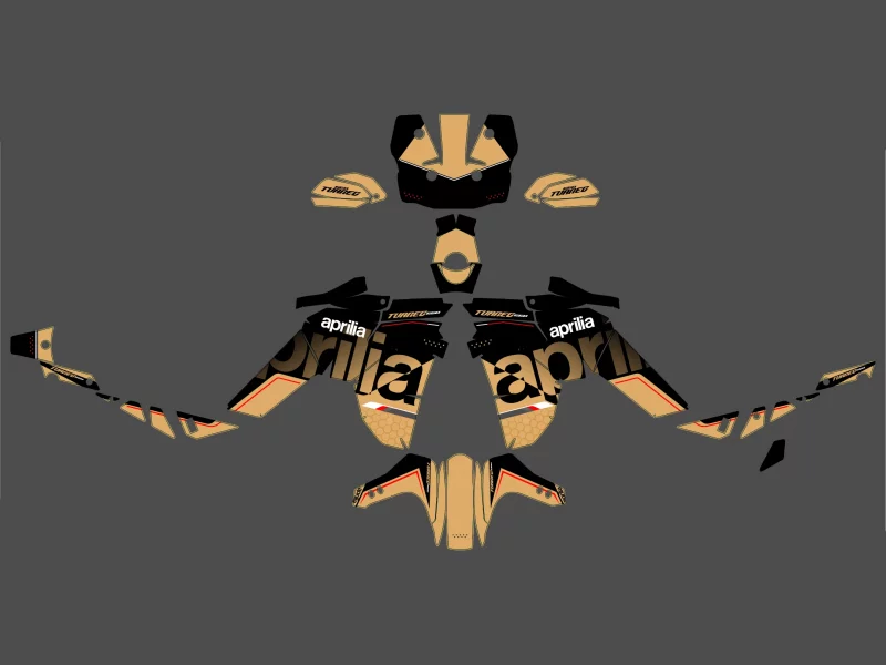 kit déco aprilia tuareg 660 – sable