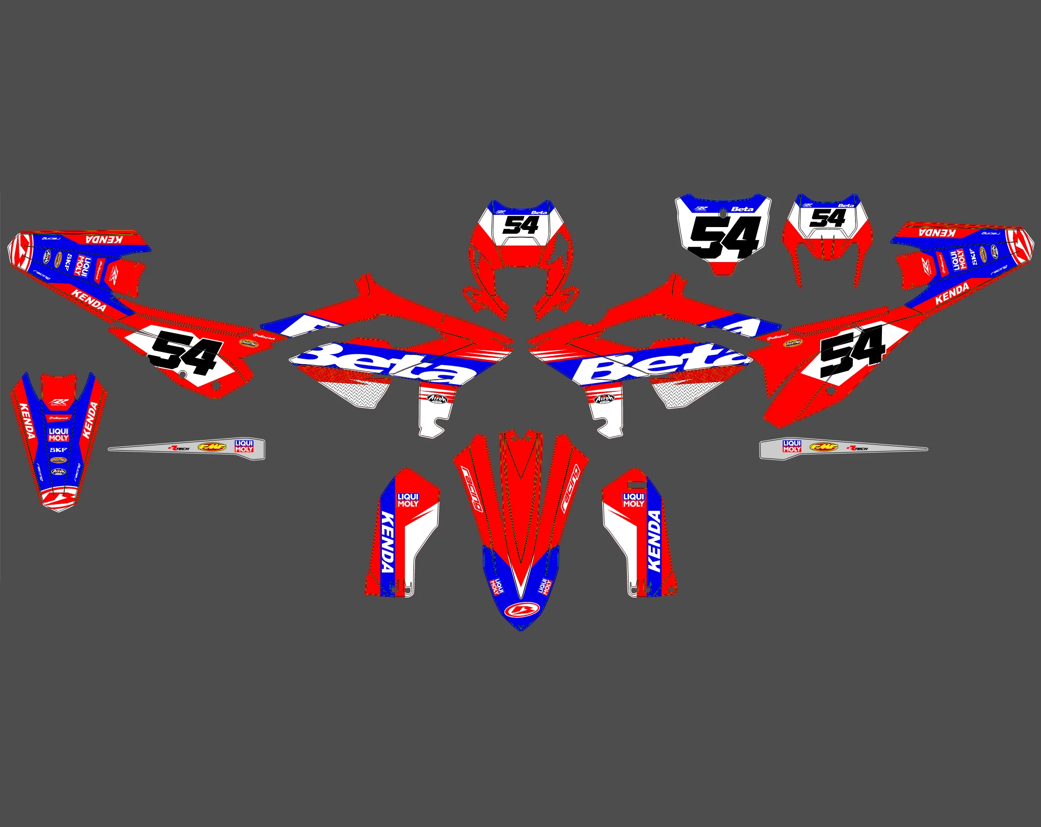 kit déco beta (2023 2024) type origine