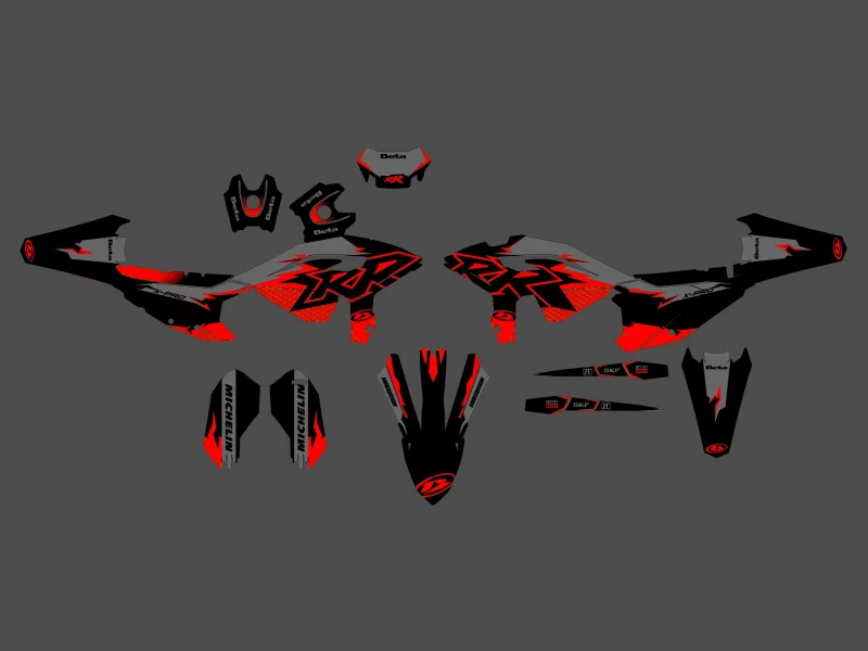 kit déco beta (2025) race rouge