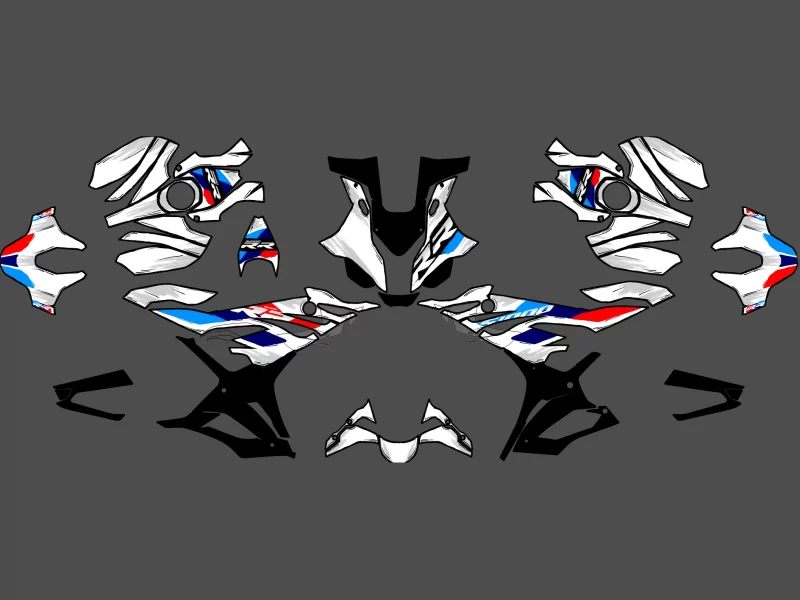 kit déco bmw s1000rr race #2