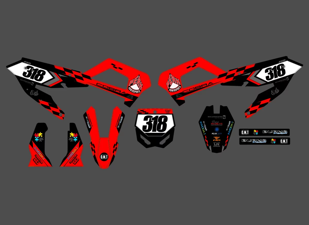 kit déco cobra 50 cx / srx / fwe (2021 2025) factory