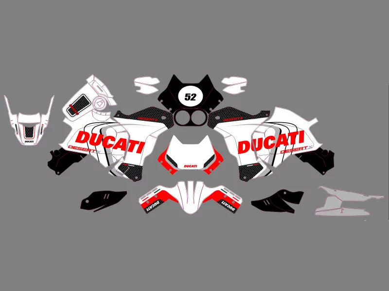 kit déco ducati desert x race