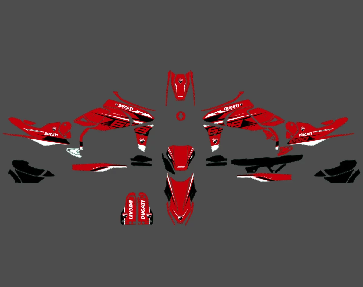 kit déco ducati hypermotard 698 mono candy