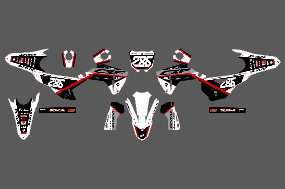 kit déco honda 450 crf (2025) – racing