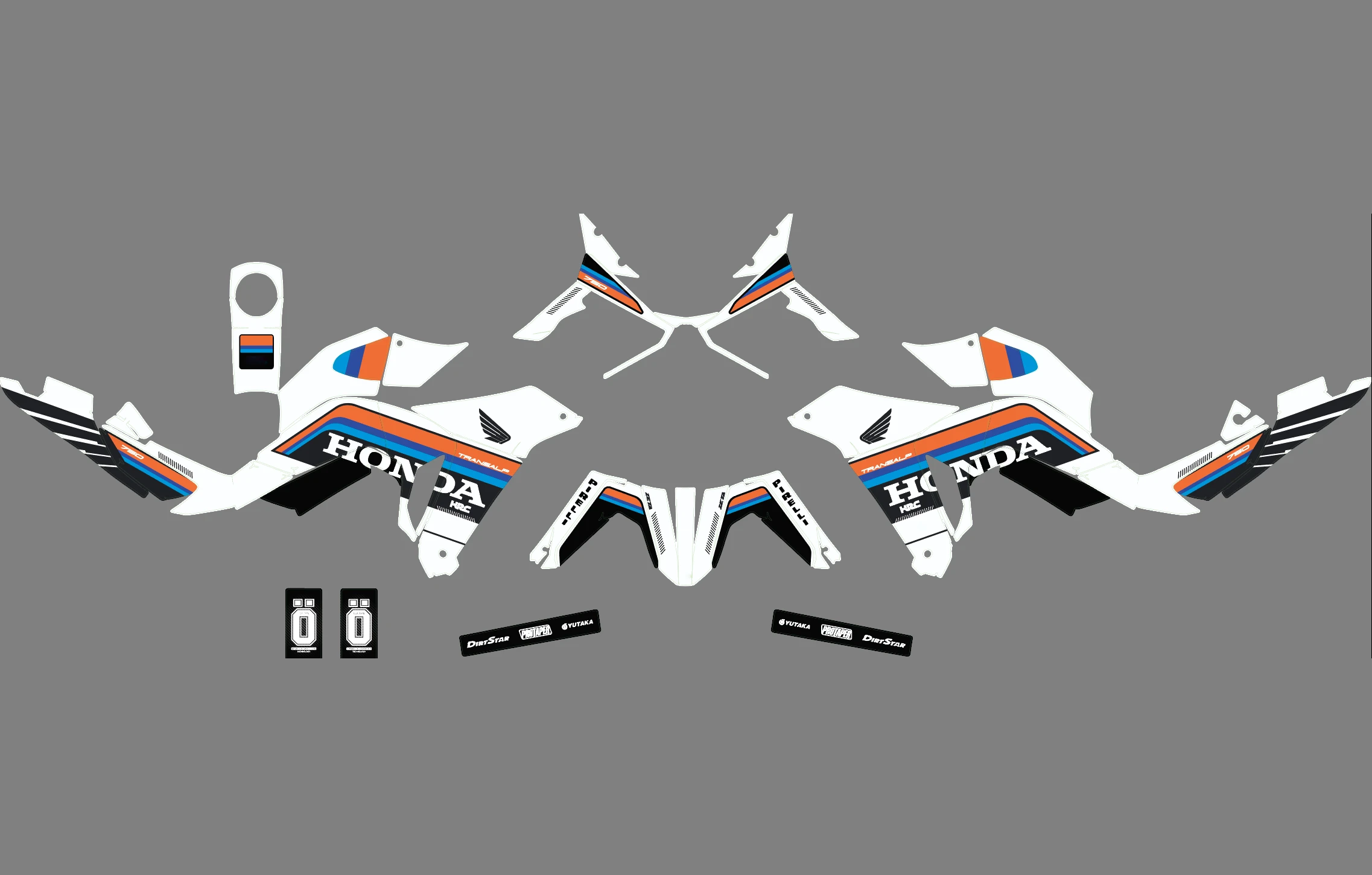 kit déco honda transalp 750 – line