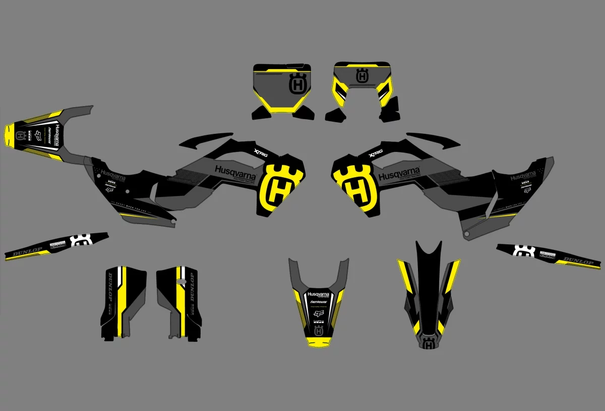 kit déco husqvarna tc / fc (2023 2024) type origine #2