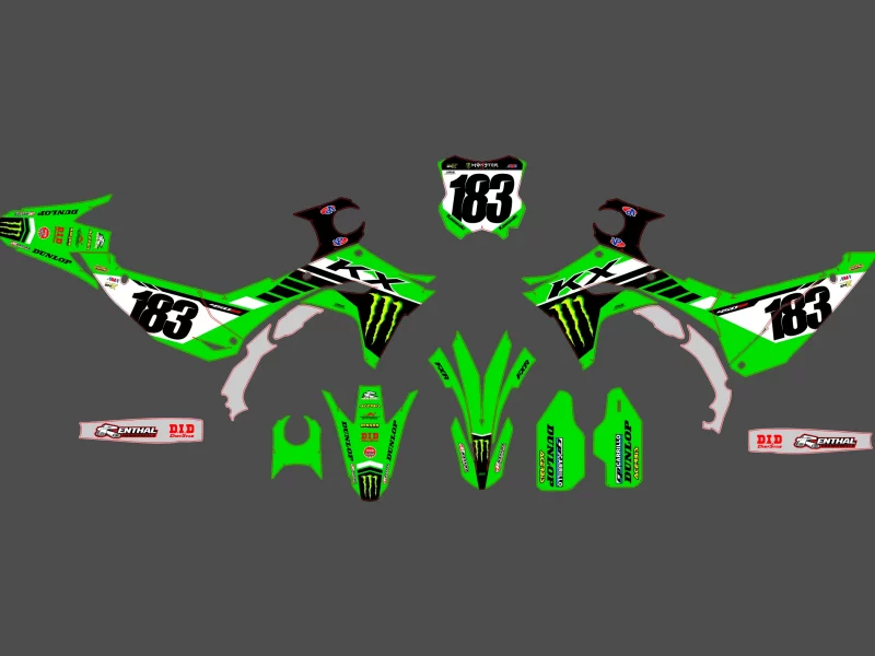 kit déco kawasaki 450 kxf (2024) monster