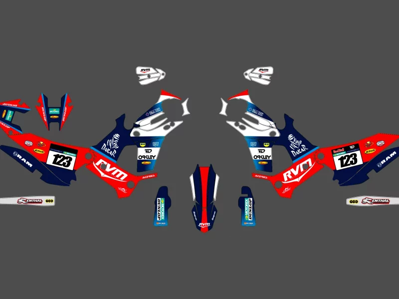 kit déco kove 450 rally dakar