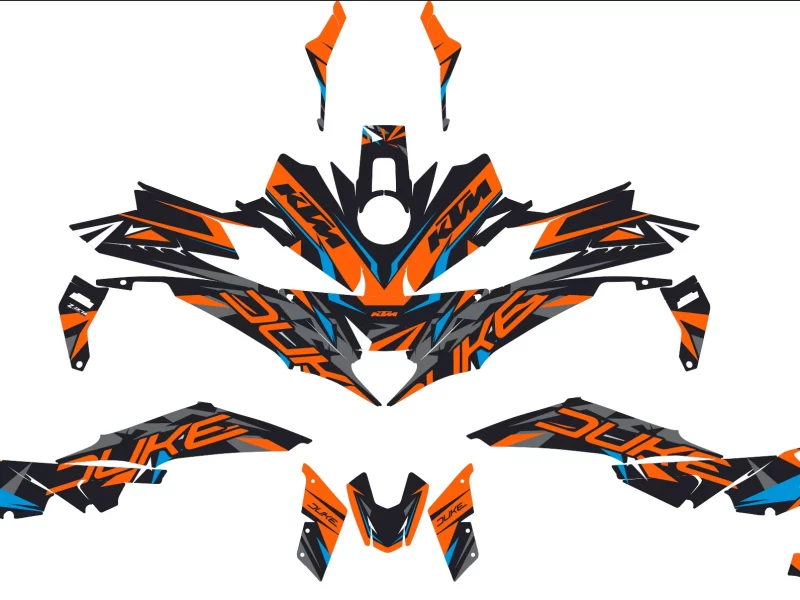kit déco ktm 1390 r superduke race