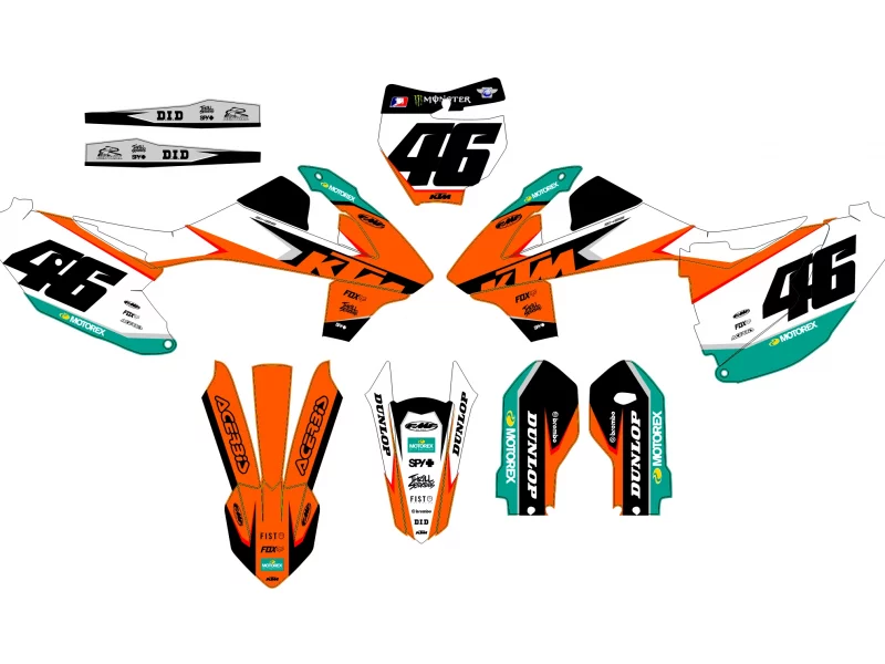 kit déco ktm 85 sx (2018 2024) poly