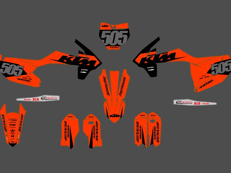 kit déco ktm 85 sx (2018 2024) works