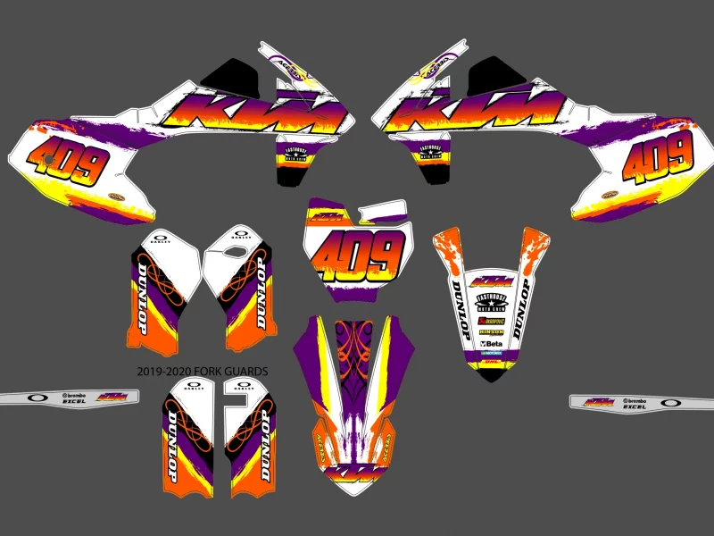 kit déco ktm 50 sx (2016 2023) replica