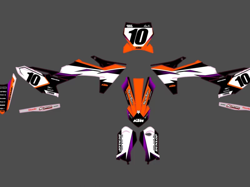 kit déco ktm 50 sx (2024 2025) type origine