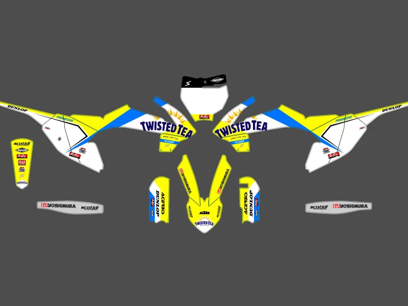 kit déco ktm 65 sx (2009 2015) twisted