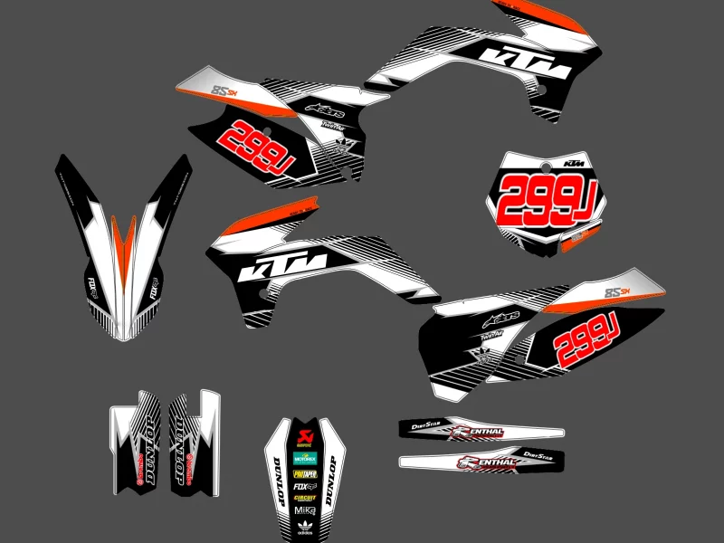 kit déco ktm 85 sx (2013 2017) track