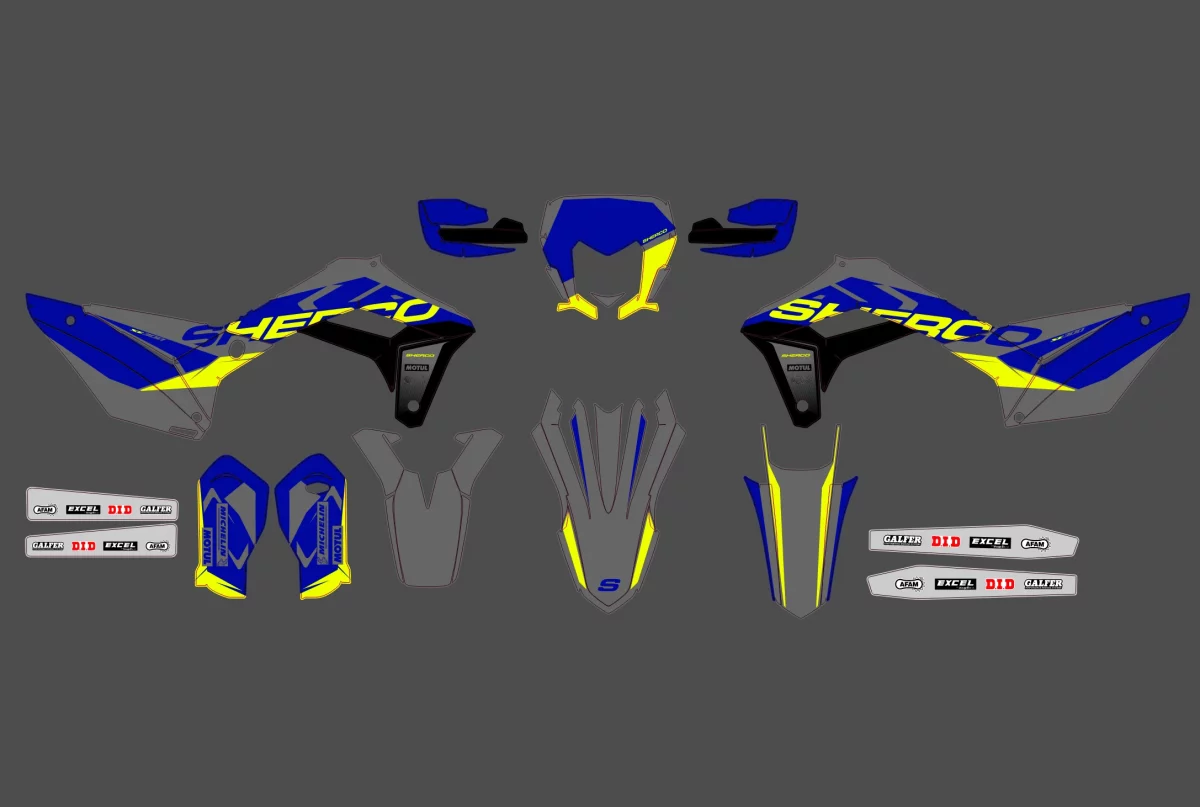 kit déco sherco se / sef (2024) poly