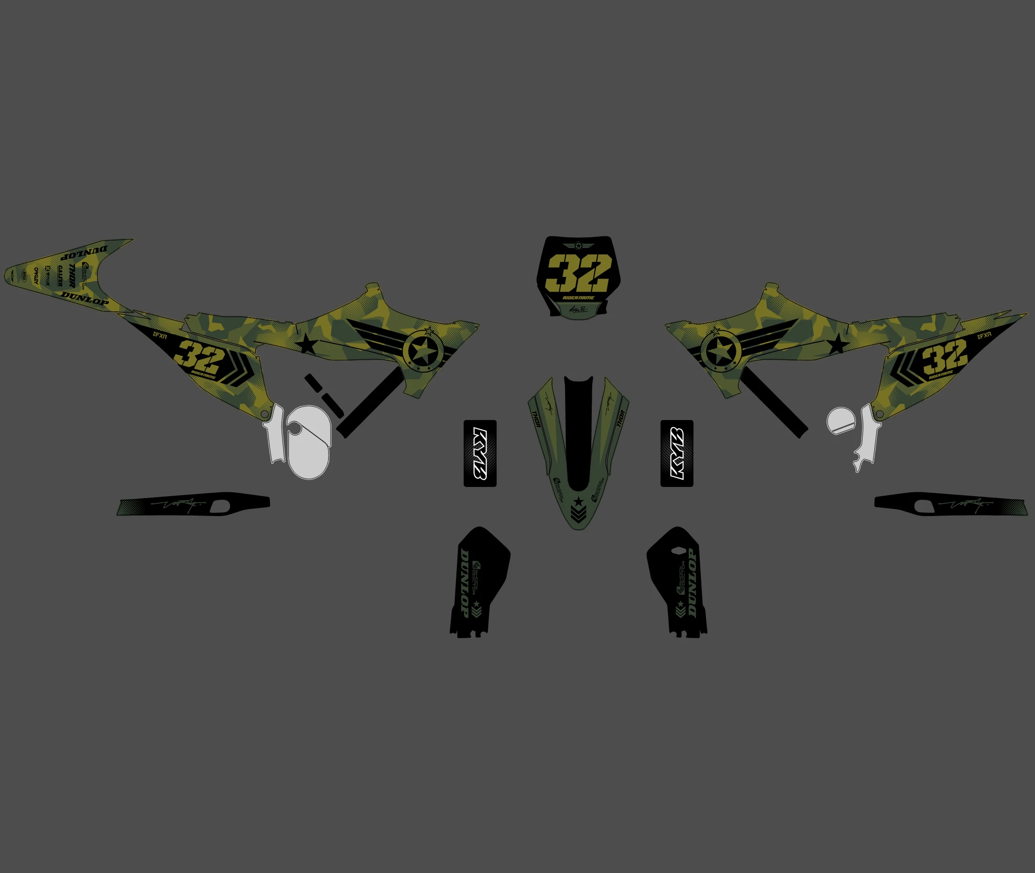 kit déco stark varg future army